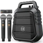 Portable Voice Amplifier 40W With 2 Wireless Microphones Shidu S97 Powerful. Fixed Price $89.99.