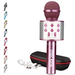 Mockins Portable Wireless Bluetooth Karaoke Microphone Purple Holiday Gift Kids. Fixed Price $14.99.