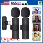 Lavalier Microphone Wireless Audio Video Recording Mini For Android. Fixed Price $8.89.