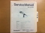 Technics Rp 3215E Service Manual Repair Book Condenser Microphone Pages. Fixed Price $20.00.