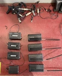 Shure Transmitter, Receiver, And Mic Lot. (please See Item Description). Fixed Price $400.00.