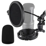 AT2020 Shock Mount With Pop Filter And Foam Windscreen, Noise Reduction Micro.... Fixed Price $19.35.