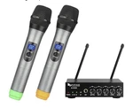 Fifine Uhf Dual Channel Wireless Handheld Microphone New Open Box. Fixed Price $54.99.