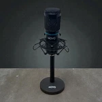 Movo Professional Condenser Microphone With Shock Mount Desktop Stand Studio. Fixed Price $35.97.