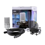 Mxl 990 Complete Microphone Recording Bundle With Shockmount, Pop Filter, Cable. Fixed Price $119.95.