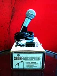 Vintage 1970S Shure 588SA / PE588 Dynamic Cardioid Microphone Hi Z W Accessories. Fixed Price $125.00.