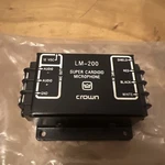 Rare Vintage Crown LM-200 Ab Super Cardioid Lectern Microphone Look LM200AP. Fixed Price $42.99.