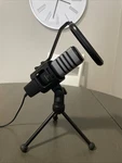 Tonor Usb Condenser Microphone With Tripod Stand, Pop Filter, Used. Fixed Price $12.00.