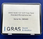 Gras 46AE 1/2" Ccp Free-field Standard Microphone. Fixed Price $900.00.
