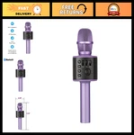 Wireless Bluetooth Karaoke Microphone With Speakers, Hd Recording, Portable Hand. Fixed Price $44.99.