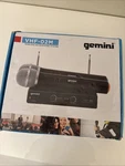 Gemini UHF-02M-S34 533.7+537.2 Mhz Dual Channel Wireless Handheld System. Fixed Price $59.99.