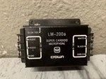 Crown LM-200A Super Cardio Microphone, 12-24 Vdc, LM200AP. Fixed Price $19.99.
