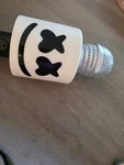Marshmello Creative Handheld Wireless Microphone 20-03-009155 White Black. Fixed Price $8.00.
