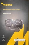 Maono Wireless Lavalier Microphone System For Iphone Plug And Play Auto Pairing. Fixed Price $23.00.