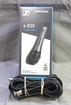 Sennheiser 835 Cardioid Dynamic Vocal Microphone W/ 25FT Rhc Cable. Fixed Price $99.99.