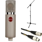 Mojave Audio MA-300 Large-diaphragm Tube Condenser Microphone With Stand. Fixed Price $1849.00.