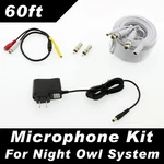 60FT Microphone Kit For Night Owl Surveillance Security. Fixed Price $39.99.