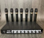 Pyle PDWM8400 (7) Professional Handheld Wireless Microphone System Audio. Fixed Price $129.99.