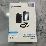 Boya BY-WM4 Pro Wireless Microphone Kit Transmitter/receiver. Fixed Price $25.99.