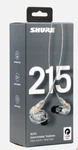 Shure SE215-CL Clear Sound Isolating In-ear Dj Monitoring Headphones/earphones. Fixed Price $109.00.