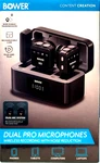 Bower Dual Pro Microphones Wireless Recording With Noise Reduction Wa-lapmic New. Fixed Price $20.96.