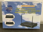 Audio 2000'S In-ear Wireless Monitor System Black AWM6306U. Fixed Price $159.00.