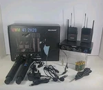 4 Channel Wireless Microphone System Uhf Cordless Set Melonare Open Box New. Fixed Price $94.87.