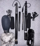 Sennheiser MKH60 And MKH416T Boom Microphones W/ Accessories.. Fixed Price $1600.00.
