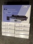 Jts 4-CH Wireless Mic System 4X JSS4B Handhelds, R-4TBM Bodypacks 506-542. Fixed Price $3825.00.