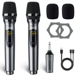 Lekato Wireless Microphone 2.4GHZ Rechargeable System Plug And Play. Fixed Price $64.99.