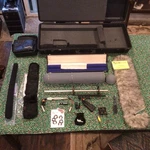 Sennheiser Mkh 815T Long Shotgun Microphone With Rycote Zeppelin Windscreen Kit. Fixed Price $800.00.
