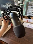 Blue Yeti Usb Microphone + Radius Iii Shockmount Bundle Foam Windscreen. Fixed Price $50.00.