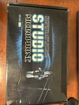 Floureon BM-800 Studio Condenser Broadcast Microphone Set Adjustable Stand -blue. Fixed Price $32.00.