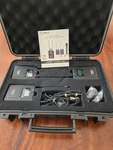 Dual-transmitter Lavalier Microphone Kit 2X Transmitters X1 Receiver Comica. Fixed Price $85.00.