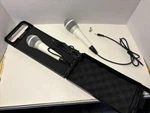 Taky Microphones AG-35W 600 Ohm Qty 2 White With Case. Fixed Price $14.99.