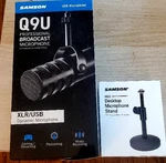 Samson Q9U Usb Studio Podcast Recording Microphone Dynamic Cardiod. Fixed Price $159.00.