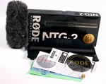 Bundle Rode NTG-2 Shotgun Microphone + WS6 High Performance Windshield Pro Kit. Fixed Price $295.00.