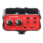 Saramonic SR-PAX1 Two-channel Audio Mixer Preamp Microphone Adapter. Fixed Price $80.99.