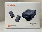 Godox Magic XT1 2.4GHZ Dual-channel Wireless Clip-on Microphone System W/ Case. Fixed Price $63.00.