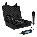 Pyle Channel Portable Uhf Wireless Microphone W/4X Handheld (black). Fixed Price $165.49.
