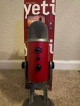Blue Microphone Yeti Usb - Satin Red. Fixed Price $90.00.