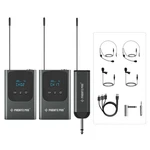 Phenyx Pro PDP-2-2B Wireless Uhf Bodypack Headset Lapel Mic Receiver Kit 2X. Fixed Price $76.49.