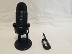 Blue Yeti Usb Condenser Microphone Black 888-000527. Fixed Price $30.00.