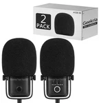 Geekria Foam Windscreen For Elgato WAVE:1, WAVE:3 ( Black / 2 Pack). Fixed Price $14.99.