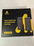 Maono Wireless Microphone System Lavalier Lapel AU-WM800 Brand New. Fixed Price $31.99.