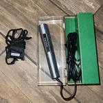 Sears Dynamic Microphone 200 Ohms With Stand Part No. 84-23410. Fixed Price $7.50.