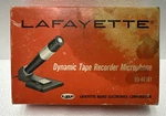 Vintage Lafayette 99-46161 Dynamic Tape Recording Microphone New Japan. Fixed Price $15.95.