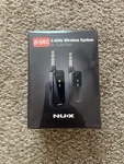 New Nux B-5RC Rechargeable Wireless System Guitar Instrument Microphone 2.4GHZ. Fixed Price $99.99.
