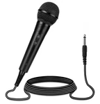 Ion Handheld Wired Karaoke Microphone Black On/off Switch 1/4 Inch Jack. Fixed Price $8.99.