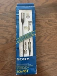 Sony ECM-16T Wired Lightweight Electret Condenser Microphone Original Box. Fixed Price $15.00.